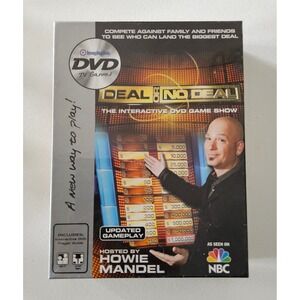 Deal Or No Deal DVD Game Howie Mandel NBC Interactive TV Game ShowNew Sealed